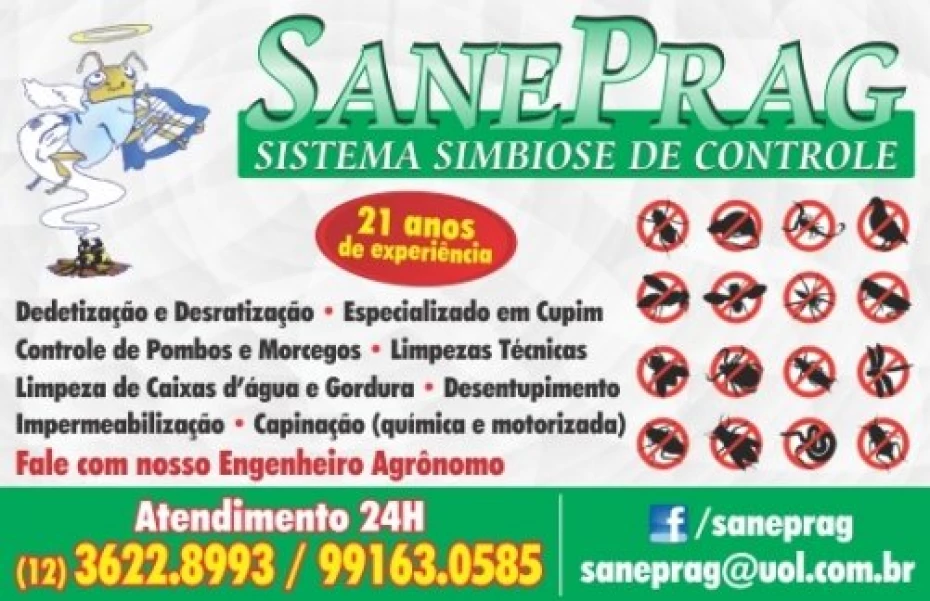 Foto 3:  — SanePrag - Dedetizadora, Desentupidora e Limpadora